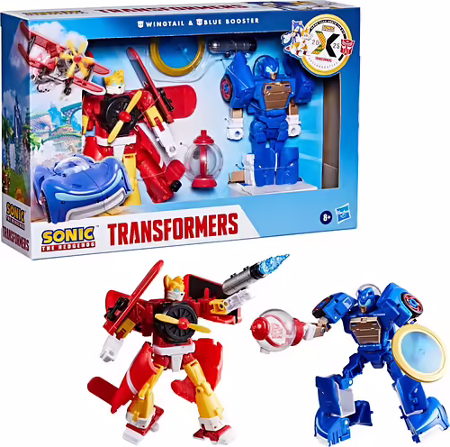 Transformers Collaborative Sonic the Hedgehog x Wingtail & Blue | 5010996303615 imagen 3