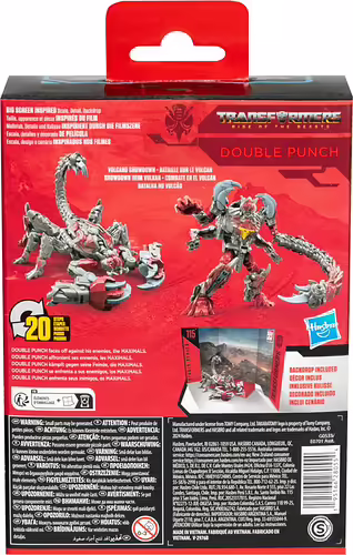 Transformers Studio Series Deluxe Class : Rise of the Beasts 115 Double Punch | 5010996307972 imagen 5