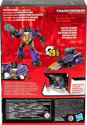Transformers Studio Series Voyager Class : War for Cybertron 11 Skywarp | 5010996307934 imagen 5