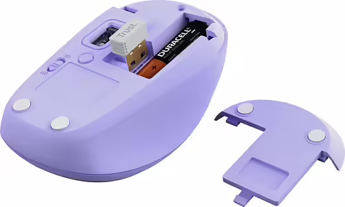 Trust Yvi+ ratón Universal Ambidextro RF Wireless + Bluetooth Óptico 1600 DPI | 8713439255836 imagen 4