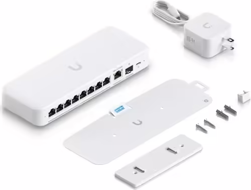 Ubiquiti UniFi Flex 2.5G Gestionado L2 2.5G Ethernet (100/1000/2500) Energía so | USW-FLEX-2.5G-8 | 0810084696057 imagen 2