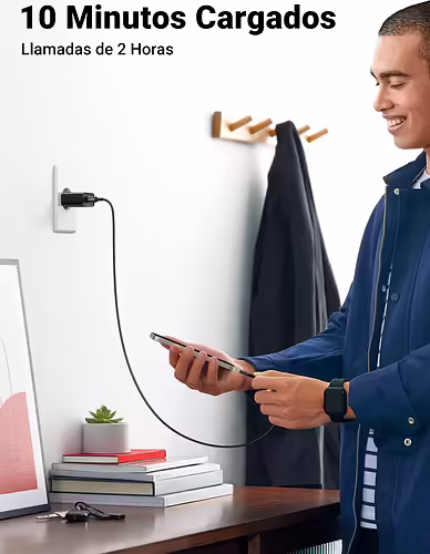 Ugreen 10191 cargador de dispositivo móvil Universal Negro Corriente alterna Ca | 6957303811915 imagen 4