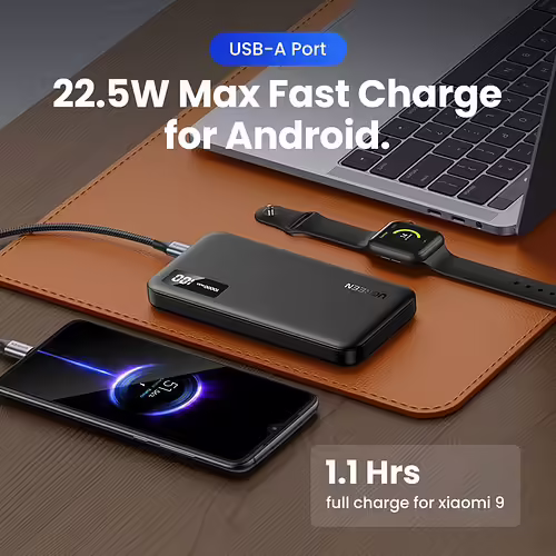 Ugreen 25742 batería externa Ión de litio 10000 mAh Negro | UG25742 | 6941876227426 imagen 3