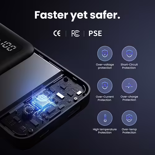 Ugreen 25742 batería externa Ión de litio 10000 mAh Negro | UG25742 | 6941876227426 imagen 8