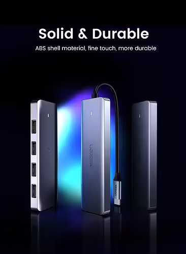 Ugreen 70336 hub de interfaz USB 3.2 Gen 1 (3.1 Gen 1) Type-C 5000 Mbit/s | UG70336 | 6957303873364 imagen 4