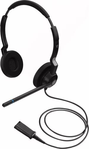 V7 Auriculares con cable para centro de llamadas binuaral QD | HQ511 | 0662919116526 imagen 3