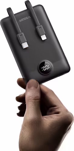 VEGER C11 VG-W1170 PowerBank 10000mAh smallest PD20W with cables bulit-in | 6970453557939 imagen 2