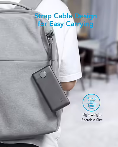 VEGER C20 VG-W2047 PowerBank 20000mAh with cables bulit-in | 6970453554211 imagen 3