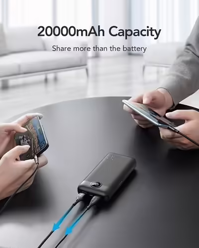 Veger L20 20000 mAh con pantalla digital PowerBank | VG-W2039PD-B | 6970453554150 imagen 2