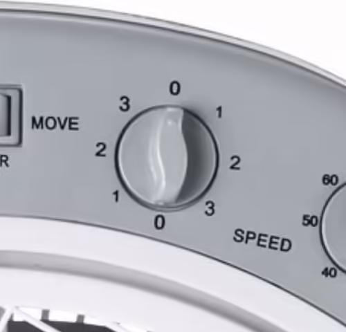 VENTILADOR DE SUELO HAEGER HOME WIND 5 ASPAS 40W MULTIDIRECCIONAL 3 VELOCIDADES  | FF-012.004A | 5608475012877 imagen 2