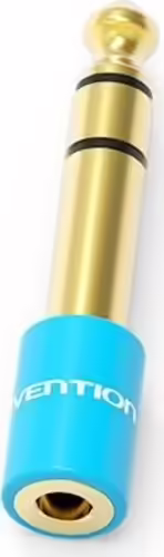 Vention Adaptador Jack VAB-S01-L/ Jack 6.5 Macho - Jack 3.5 Hembra/ Azul | 6922794729933 imagen 2