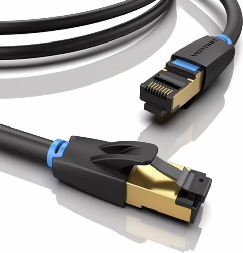 Vention Cable de Red RJ45 SFTP IKABD Cat.8/ 50cm/ Negro | 6922794742802 imagen 2