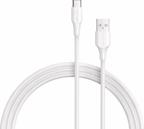 Vention Cable USB 2.0 3A CTHWH/ USB Tipo-C Macho - USB Macho/ 2m/ Blanco | 6922794767553 imagen 2