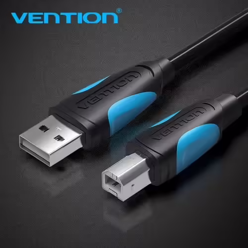 Vention Cable USB 2.0 Impresora VAS-A16-B100/ USB Tipo-B Macho - USB Macho/ 1m/ | 6922794717572 imagen 2