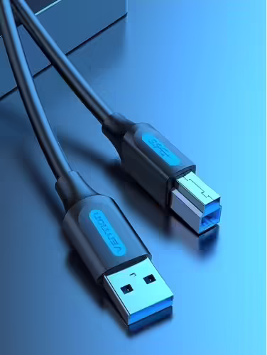 Vention Cable USB 3.0 Impresora COOBH/ USB Tipo-B Macho - USB Macho/ 2m/ Negro | 6922794749573 imagen 2