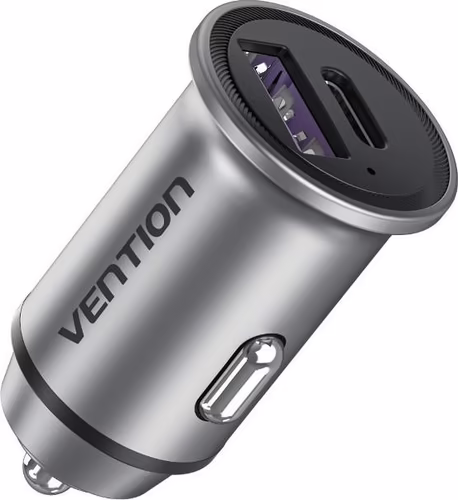 Vention Cargador de Coche FFFH0/ 1xUSB-Tipo C/ 1xUSB/ 30W | 6922794761681 imagen 5