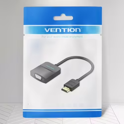 Vention Convertidor 42154/ HDMI Macho a VGA Hembra/ 15cm/ Negro | 6922794742154 imagen 2