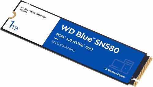 SSD WD Blue SN580 M.2 M2280 NVMe 1Tb TLC (WDS100T3B0E) | 718037887340 imagen 3