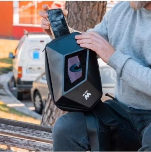 Woxter AC26-009 mochila Negro Acrilonitrilo butadieno estireno (ABS), Policarbon | 8435089039658 imagen 3