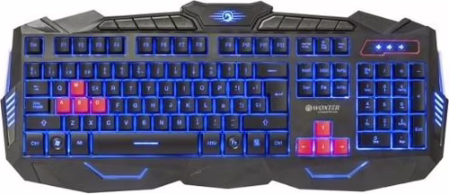 WOXTER GAMING STINGER FX80 MEGAKIT COMBO TECLADO/RATON/AURICULARES KHM USBGM26-0 | GM26-004 | 8435089023206 imagen 5