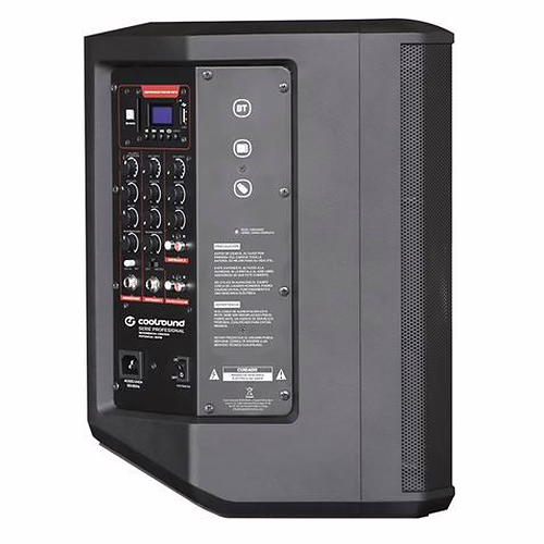 ALTAVOZ AUTOAMPLIFICADO PRO600 8 500W CON BATERÍA + 2 MICROS SERIE PRO | CS0269 | 8436049041469 imagen 3