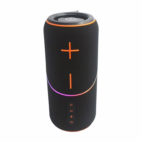 ALTAVOZ BLUETOOTH RAINBOW BEAT NEGRO COOLSOUND | CS0275 | 8436049041827 imagen 2