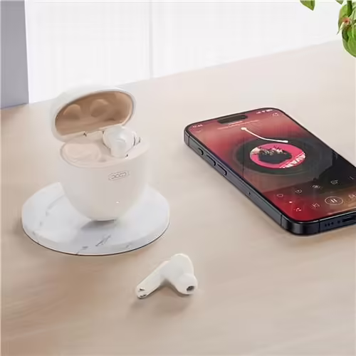 AURICULARES TWS G26 ANC+ENC CANCELACION DE RUIDO BEIGE XO | XOG26BG | 6920680861361 imagen 2