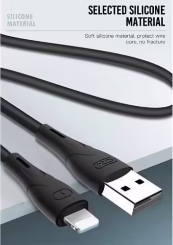 CABLE NB146 CARGA RAPIDA SILICONA USB - MICRO USB | 2.4A | 1 MTR | NEGRO XO | XONB146MCBK | 6920680870493 imagen 2