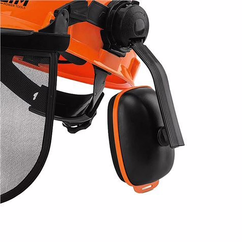 CASCO DE SEGURIDAD CON VISERA Y PROTECCIÓN AUDITIVA BLIM | BL0504 | 8436049043463 imagen 2