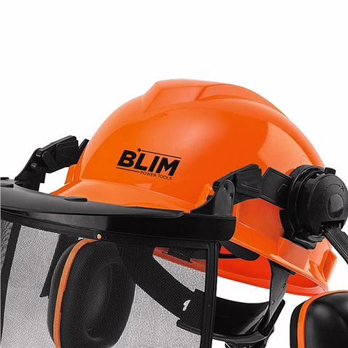 CASCO DE SEGURIDAD CON VISERA Y PROTECCIÓN AUDITIVA BLIM | BL0504 | 8436049043463 imagen 4
