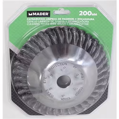 CEPILLO PARA DESBROZADORA 200MM MADER | 48040 | 5602225480404 imagen 3