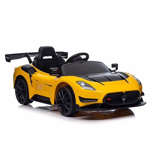 COCHE INFANTIL A BATERIA CON CONTROL REMOTO MASSERATI MC20 GT2 AMARILLO | 33001 | 8436049042565 imagen 5
