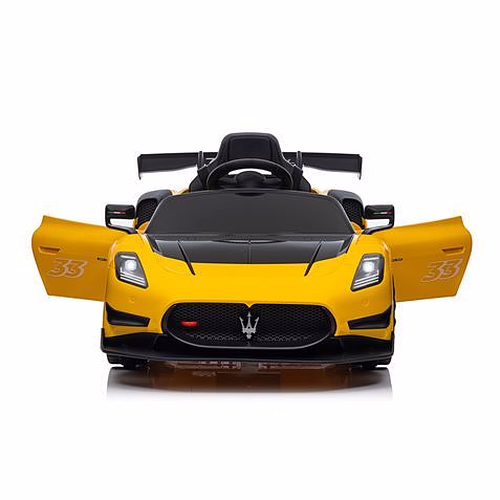 COCHE INFANTIL A BATERIA CON CONTROL REMOTO MASSERATI MC20 GT2 AMARILLO | 33001 | 8436049042565 imagen 6