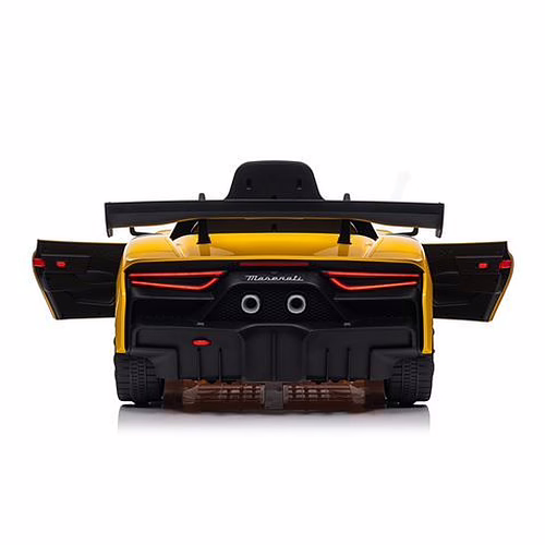 COCHE INFANTIL A BATERIA CON CONTROL REMOTO MASSERATI MC20 GT2 AMARILLO | 33001 | 8436049042565 imagen 7