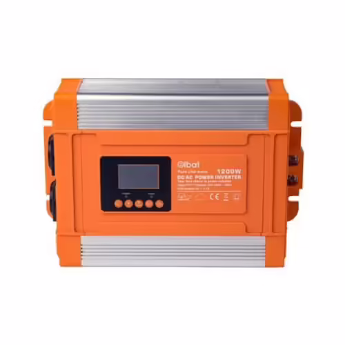 CONVERTIDOR DE CORRIENTE ONDA PURA CON PANTALLA LCD 1200W ELBAT | EB0513 | 8436049038193 imagen 3