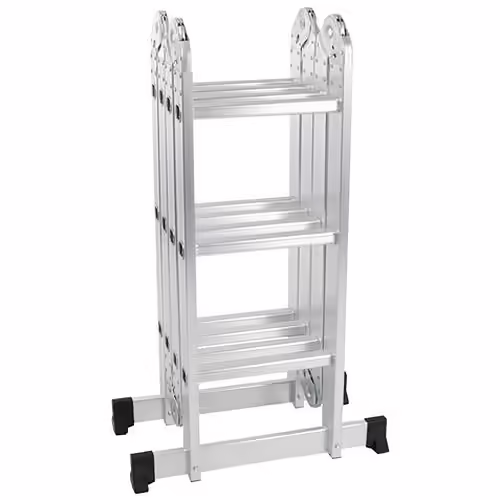 ESCALERA ALUMINIO ARTICULADA 3X4 PLATAFORMA MADER | 10403 | 5602225104034 imagen 4