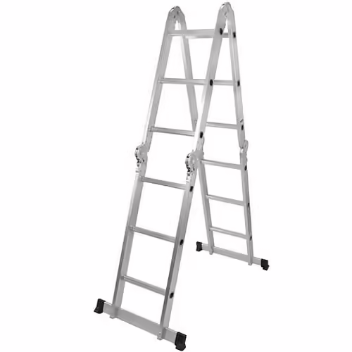 ESCALERA ALUMINIO ARTICULADA 3X4 PLATAFORMA MADER | 10403 | 5602225104034 imagen 5