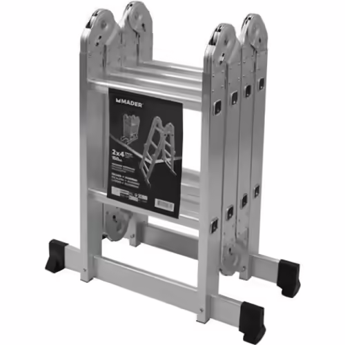 ESCALERA ALUMINIO ARTICULADA 4X2 MADER | 10082 | 5602225100821 imagen 3