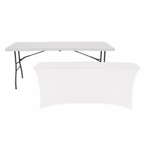 FUNDA PARA MESA DE RESINA 180X74X74CM BLANCA SUNGARDEN | SG0160 | 8436049040653 imagen 2