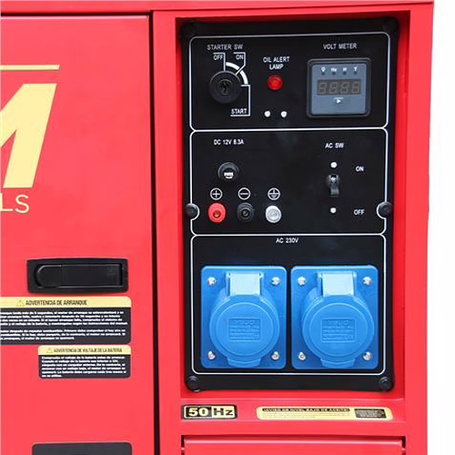 GENERADOR INSONORIZADO GASOIL 6500W BLIM | BL0465 | 8436049042138 imagen 6