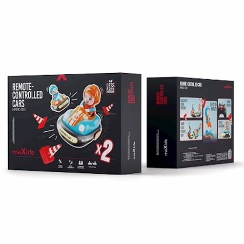JUEGO COCHES CHOCONES A RADIO CONTROL MXRC-500 MAXLIFE | OEM0200699 | 5907504502243 imagen 4