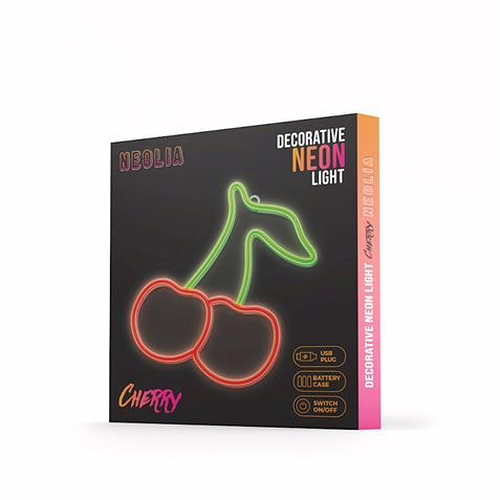 LAMPARA DECORATIVA NEON LED CHERRY FOREVER | RTV200038 | 5907457773462 imagen 3