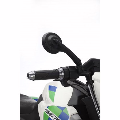 MOTO DE POLICIA INFANTIL A BATERIA CON RUEDINES | 33013 | 8436049042688 imagen 9