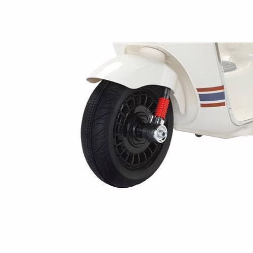 MOTO SCOOTER CLASICO CON RUEDINES BLANCO | 33014 | 8436049042695 imagen 5
