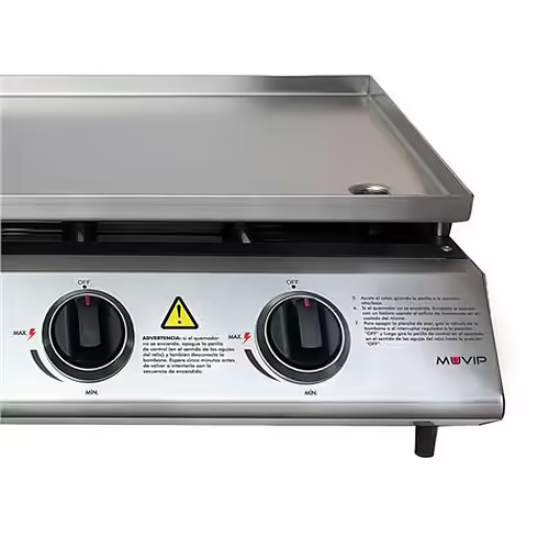 PLANCHA DE ASAR 3 FUEGOS INOXIDABLE MUVIP | MV0617 | 8436049040783 imagen 3