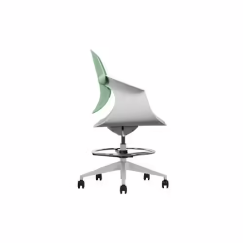 SILLA / TABURETE DE OFICINA TOP WORK VERDE CROMAD | CR1156 | 8436049036779 imagen 5