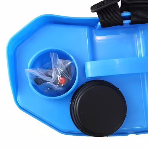 SULFATADORA DE ESPALDA BATERIA 20 LITROS DOBLE BOMBA BLIM | BL0435 | 8436049041162 imagen 4