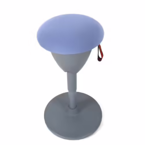 TABURETE MULTIUSOS BALANCIN DESIGN ROJO CROMAD | CR1149 | 8436049036700 imagen 5