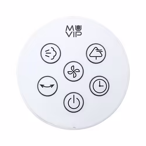 VENTILADOR NEBULIZADOR DESIGN PRO 80W CON MANDO Y LUZ LED MUVIP | MV0597 | 8436049040028 imagen 8