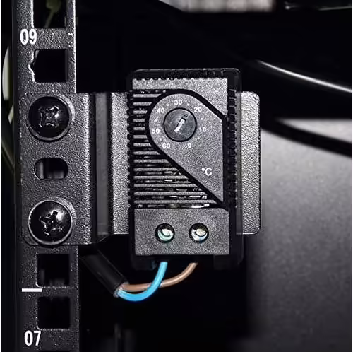 ARMARIO RACK POWERGREEN 9U 60X60 TERMOSTATO + VENTILADORES + 1 BANDEJA | RAC-09660-DHQ imagen 3